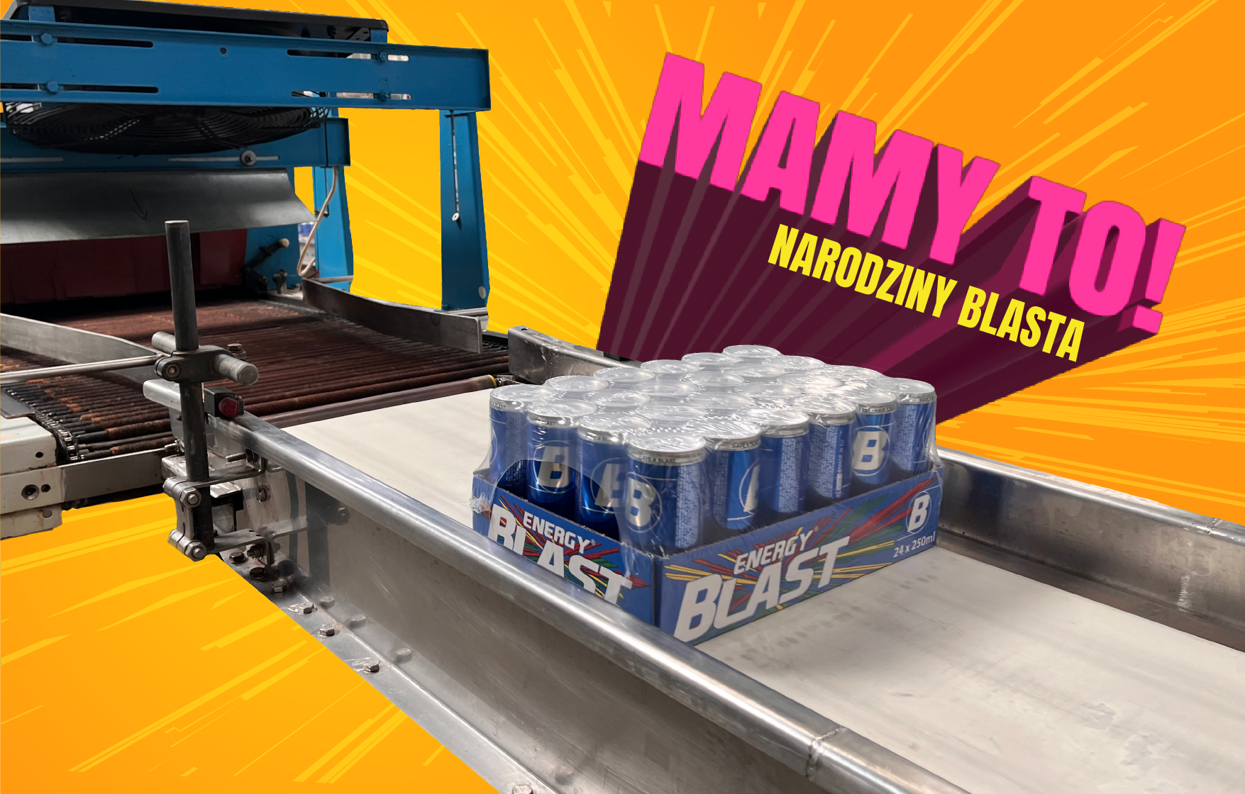 Energy Blast wyjeżdza z fabryki!