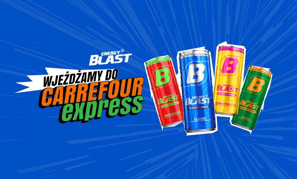 Energy Blast w Carrefour Express w całej Polsce!