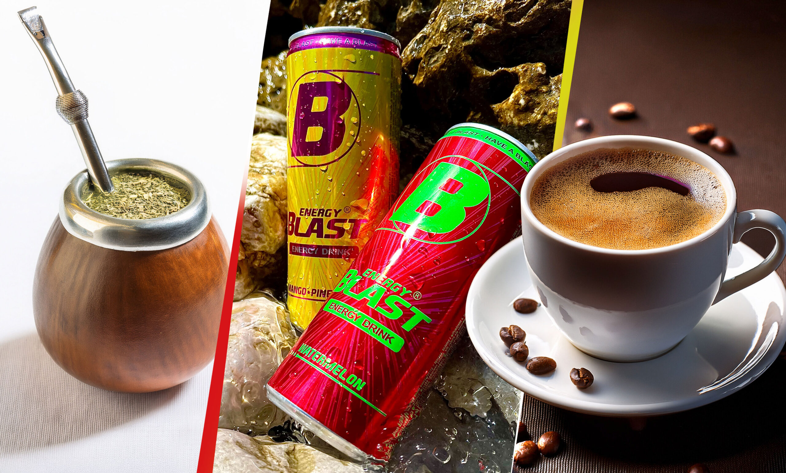 Ile kofeiny ma napój energetyczny Energy Blast?