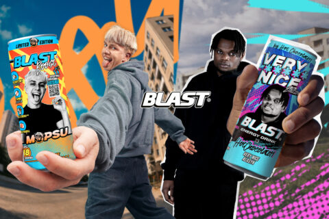 Odpalamy współpracę BLAST Energy Drink x influencerzy!