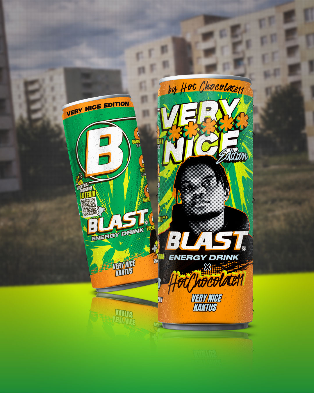 BLAST Energy Drink Very Nice Kaktus