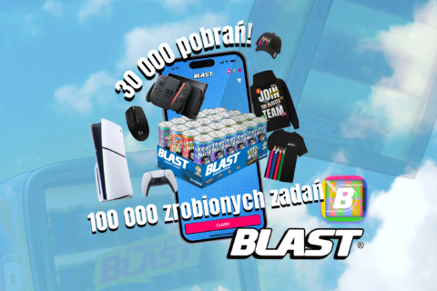 Aplikacja BLAST – 300 losowań, nagrody i 30 000+ pobrań