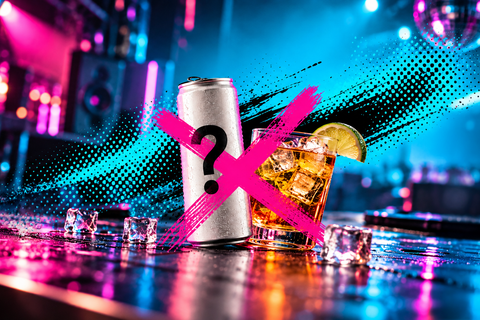 Energetyk z alkoholem – dlaczego to nie jest dobry miks?