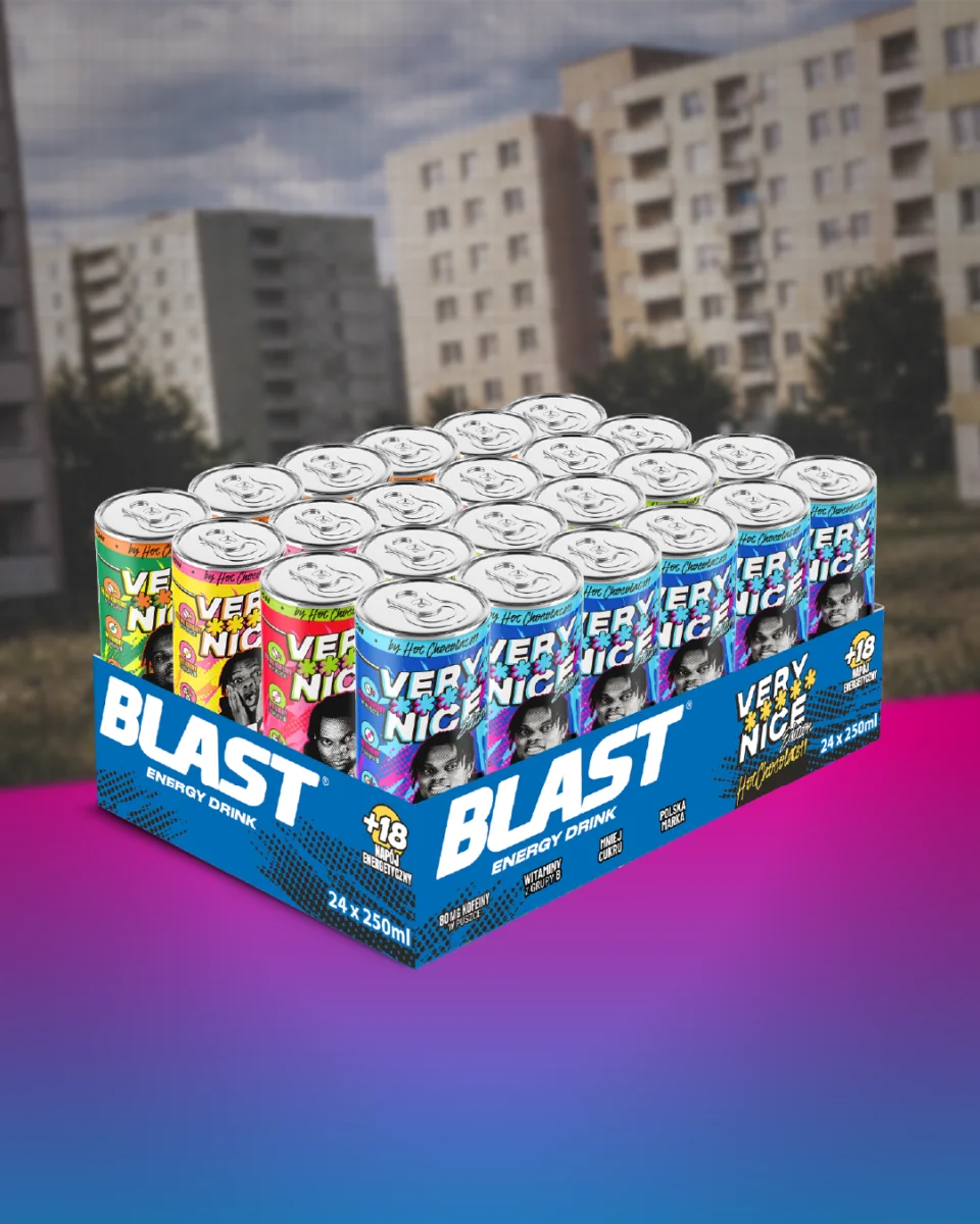 Czy napoje energetyczne mają sens bez cukru? 0 vs classic – a może jest trzecia opcja? 10 BLAST Very Nice MIX