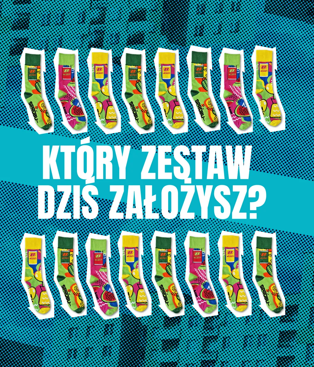 Skarpetki typu jedna za dużo Blast - obrazek 3