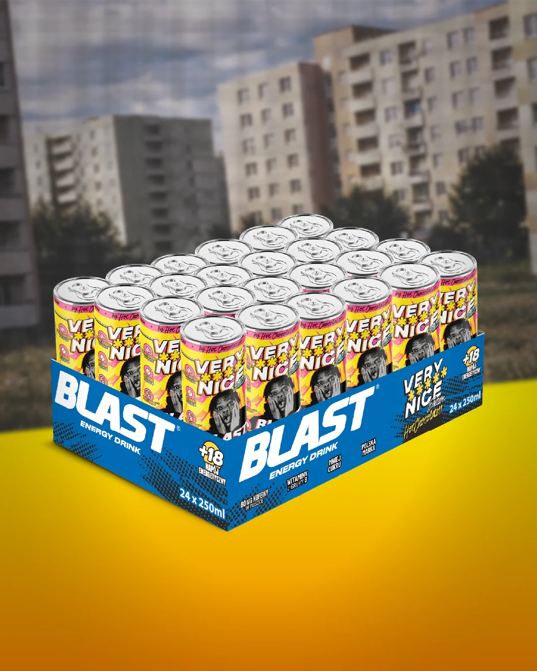 BLAST Energy Drink Very Nice Mango - Ananas - obrazek 2