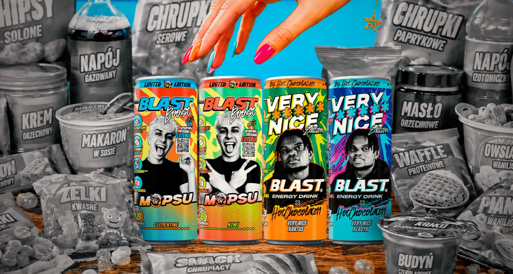 blowek i aga grzelak przetestowali napoje blast